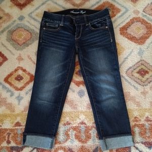 American Eagle Artist cropped jeans